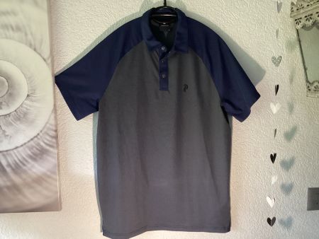 Peak Performance T-Shirt Poloshirt Gr. M, d. blau