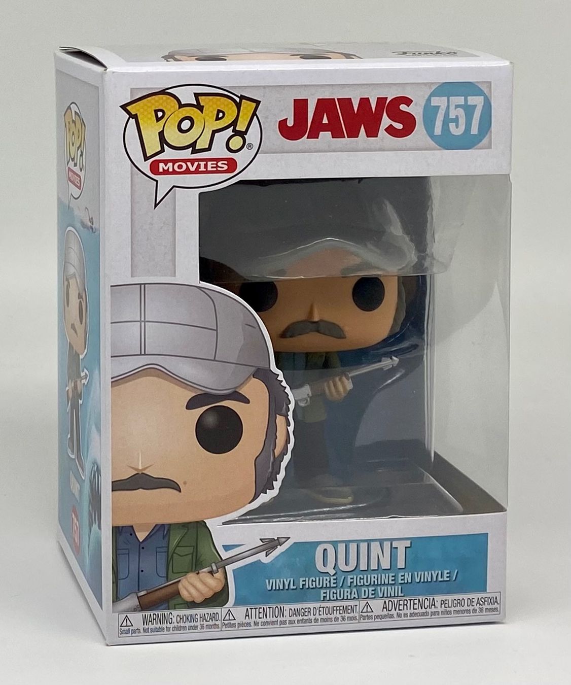 Funko Figuren: Funko Pop! Jaws, Quint #757 – Neu und originalverpackt aus Teufenthal AG von