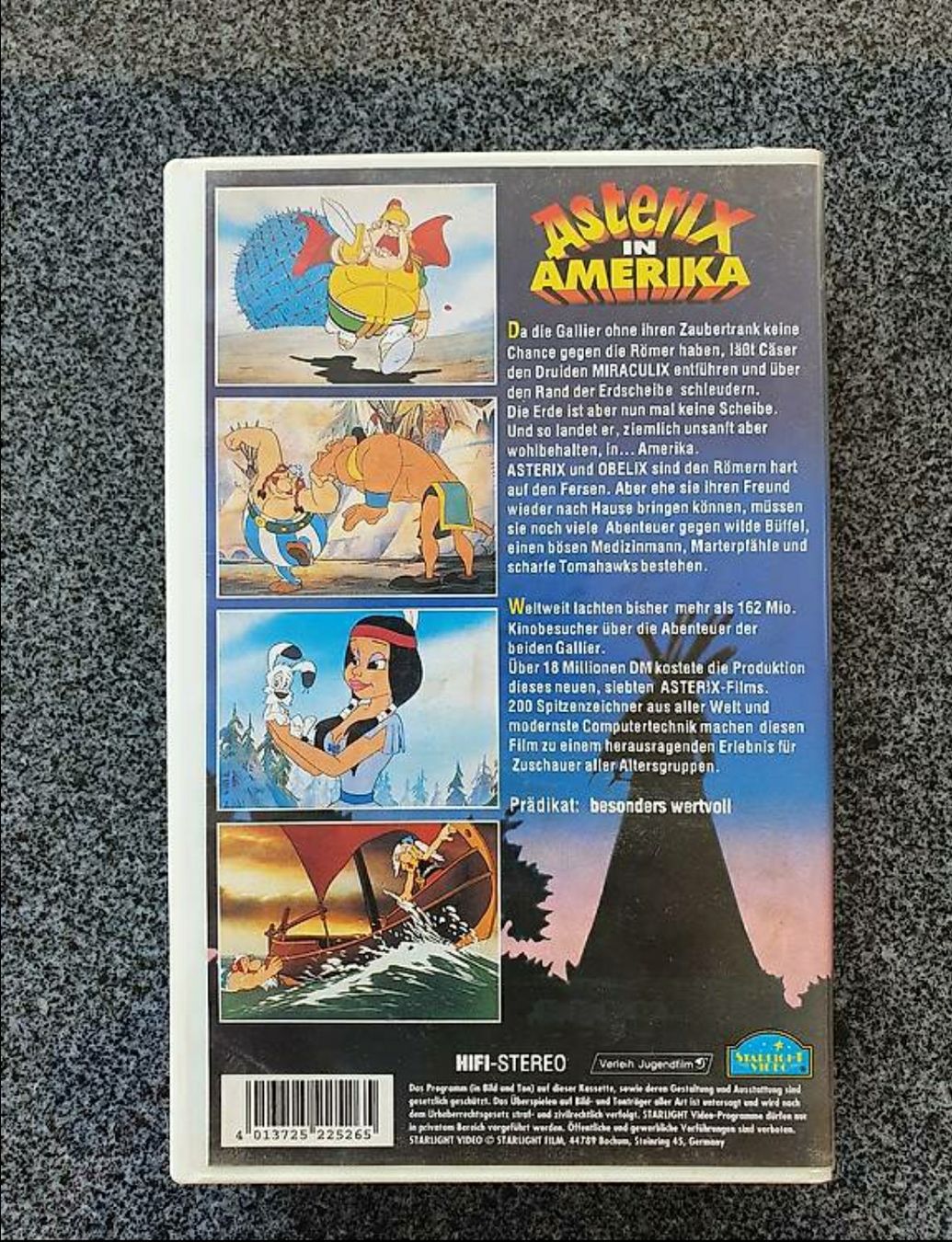 Tutti i VHS: Asterix in Amerika Vhs Film – Usato da Herznach venduto da kayley09 1