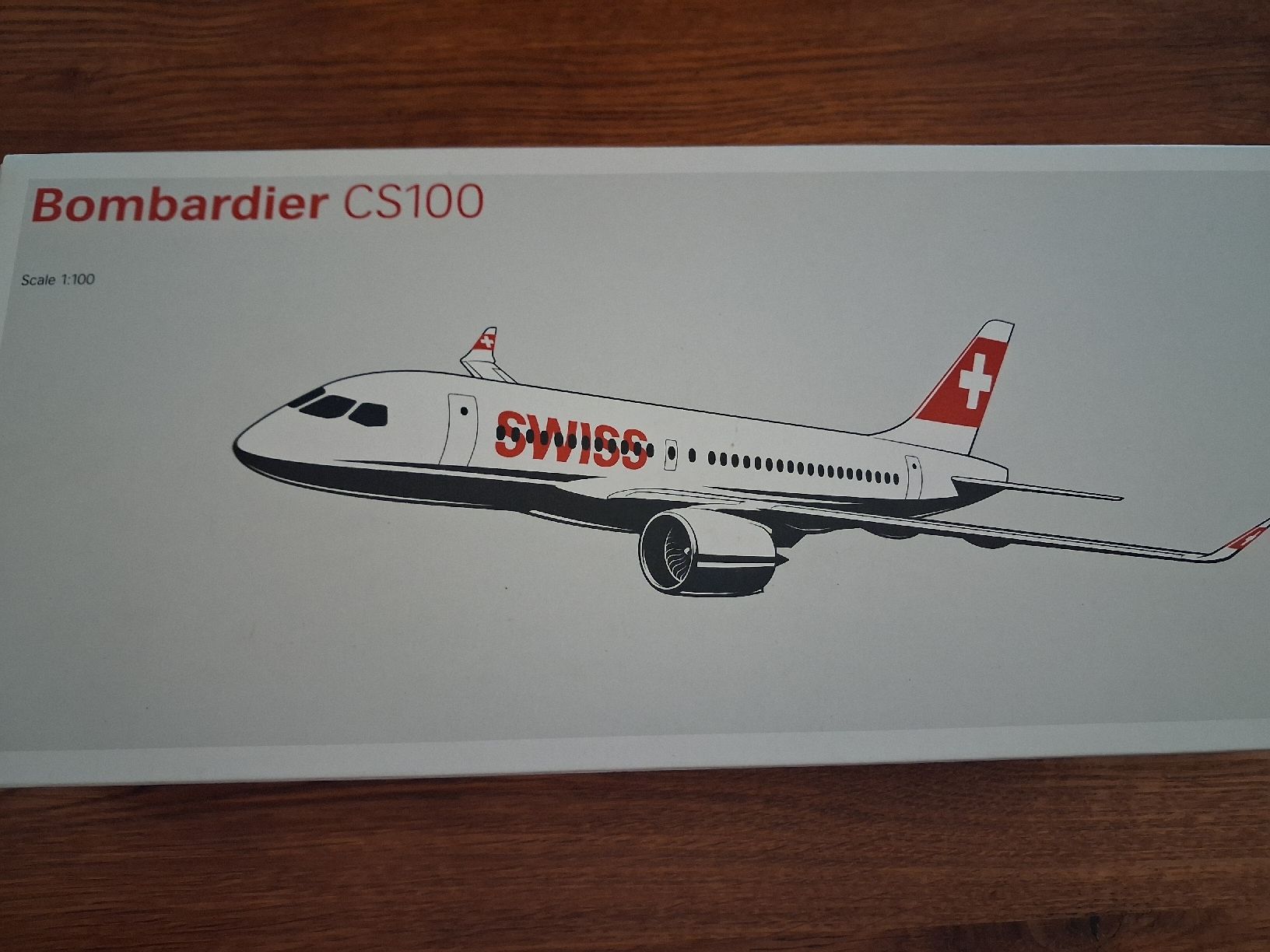 Swiss Kit di modellismo & Modellini statici: Bombardier CS100 SWISS 1:100 – Nuovo (secondo la descrizione) da Derendingen venduto da Nellino01 1