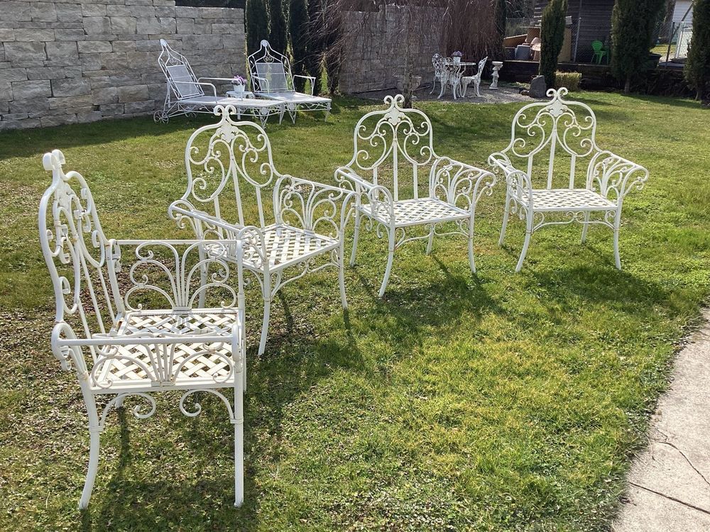 Gartenstühle, Eisenstühle, Stühle Shabby Kaufen auf Ricardo
