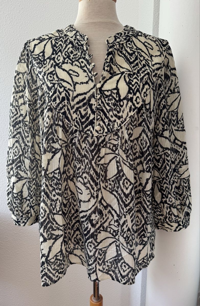 Maison 123 Camicette: Maison 123 blouse Optismisme, taille 40, comme neuf! – Nuovo (secondo la descrizione) da Morges venduto da sandy069
