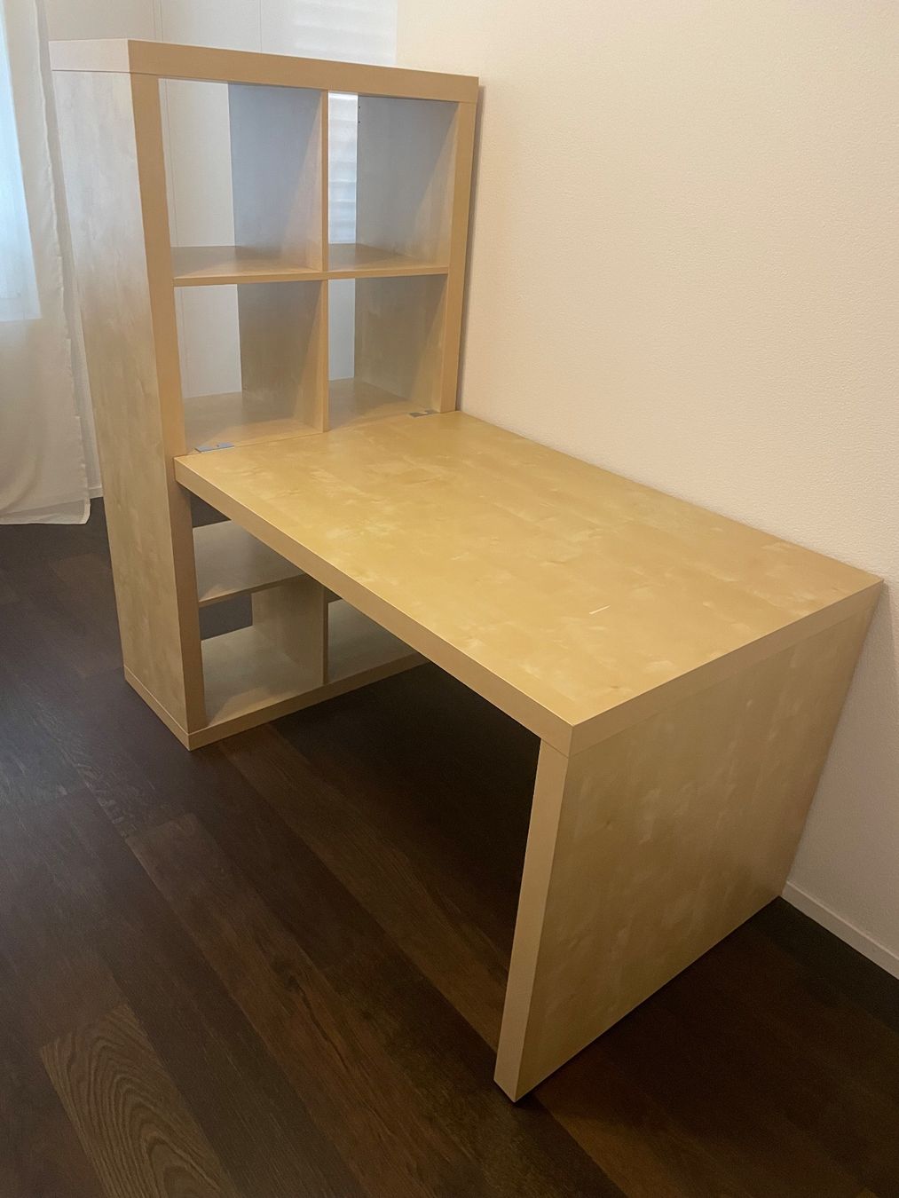 Ikea Scrivanie: IKEA Expedit Schreibtisch mit Regal – Usato da Nottwil venduto da Resu77