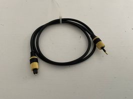 TOSLINK to Mini-TOSLINK (3.5mm Optical) Cable