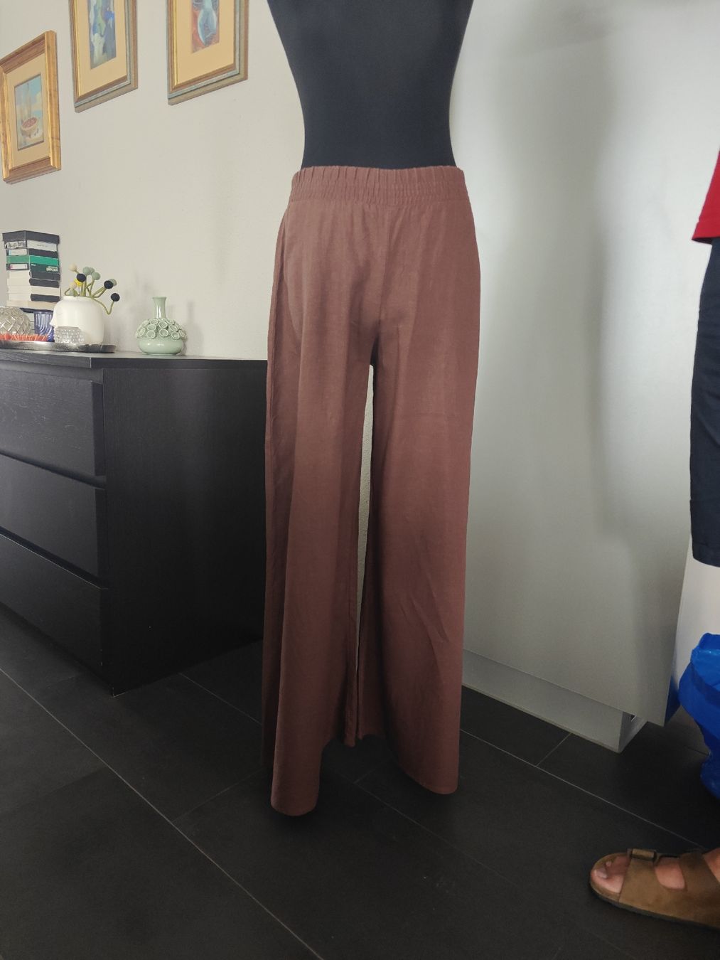 Pantalons: CALLIOPE trousers M/L brown new condition – D'occasion à Neuenkirch par awallace 1