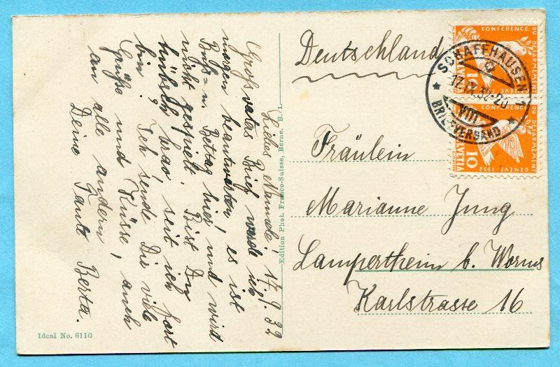 Cartes postales: Schaffhausen 1932 – D'occasion à Opfikon par Prophila 1