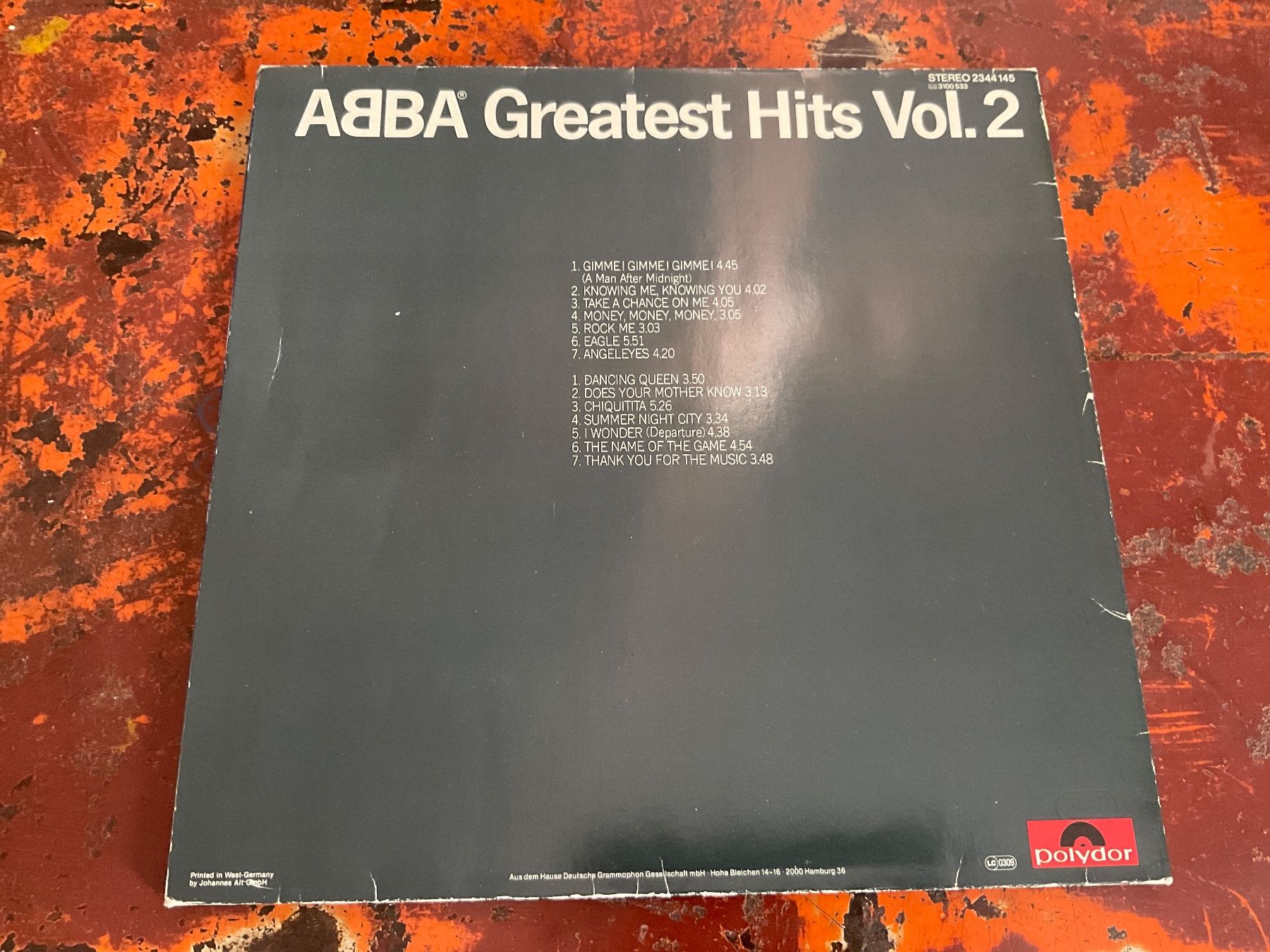Vinyles: ABBA Greatest Hits Vol.2 LP – D'occasion à Delémont par vinylfreak01 1