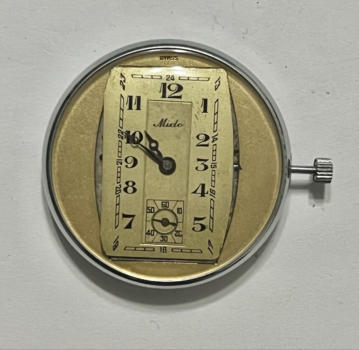 Mido Orologi: Montre Mido forme rectangulaire état acceptable – Usato da Chavornay venduto da MD_77