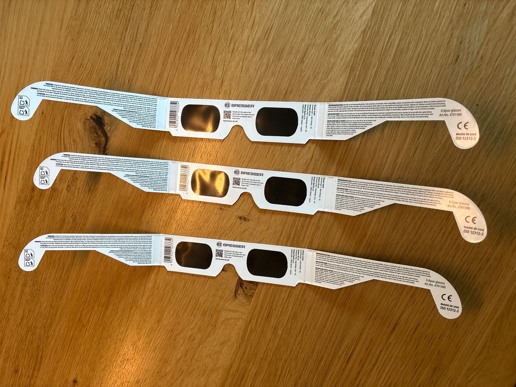 Lunettes & Verres: Sonnenfinsternisbrillen / lunettes éclipse 3 x – D'occasion à St. Gallen par Ticketseller 2