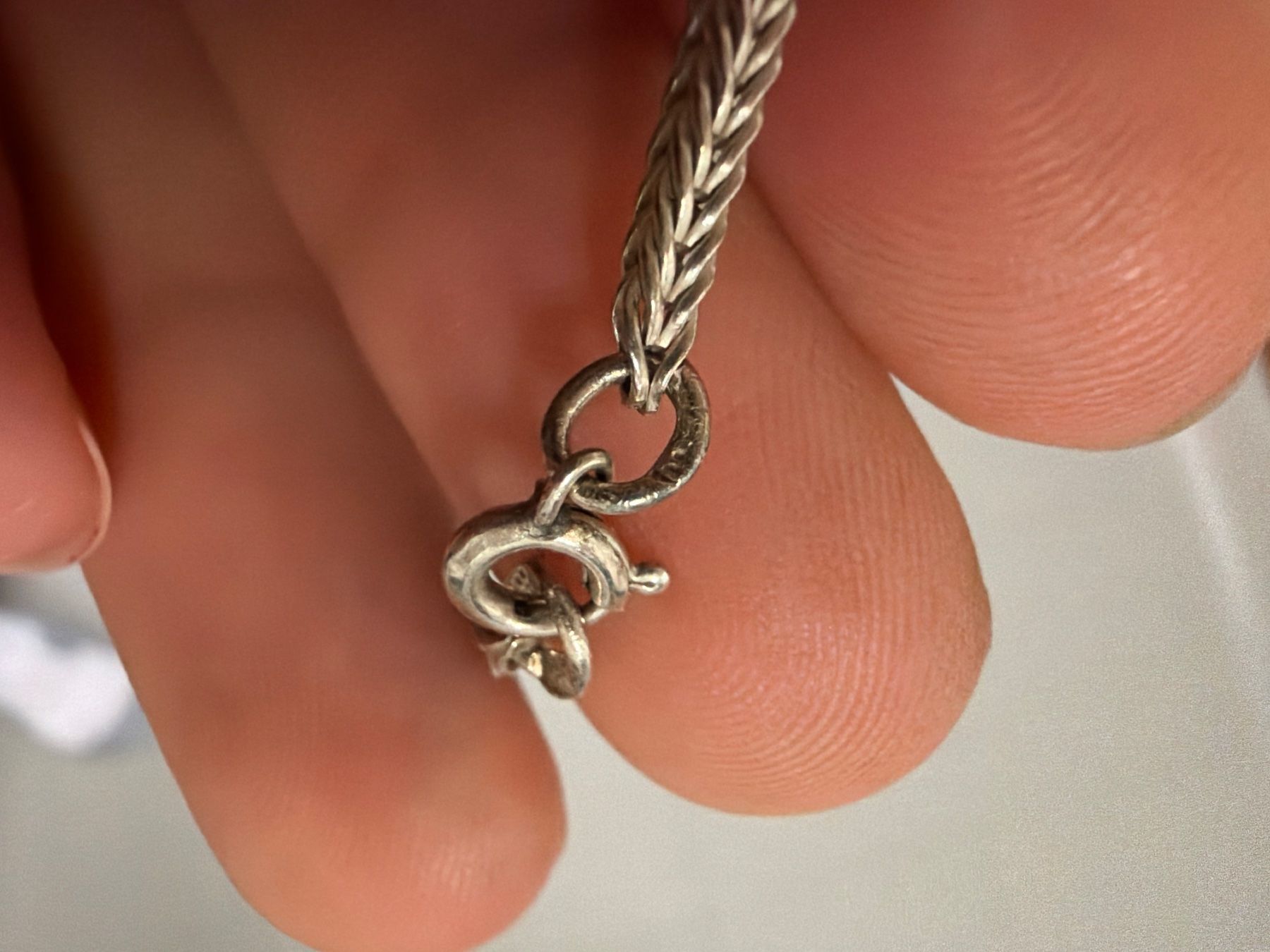 Catenine: Halskette aus silber 700 mit Anhänger – Usato da Münchenstein venduto da mjaaxx 4