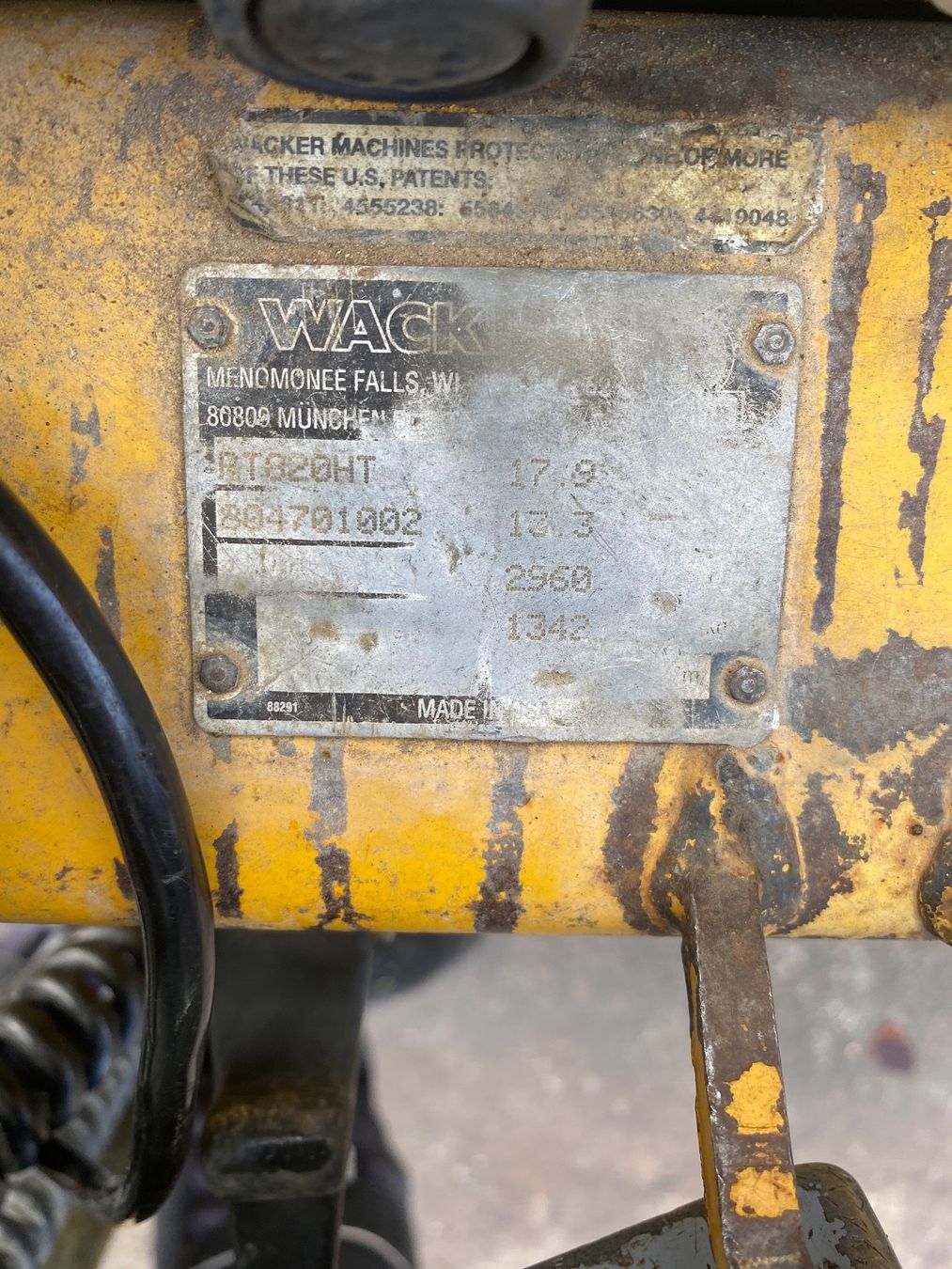 Wacker Neuson Tutte le macchine: Grabenwalze Wacker RT 820 mit Fernbedienung – Usato da Menziken venduto da Tairi10 5