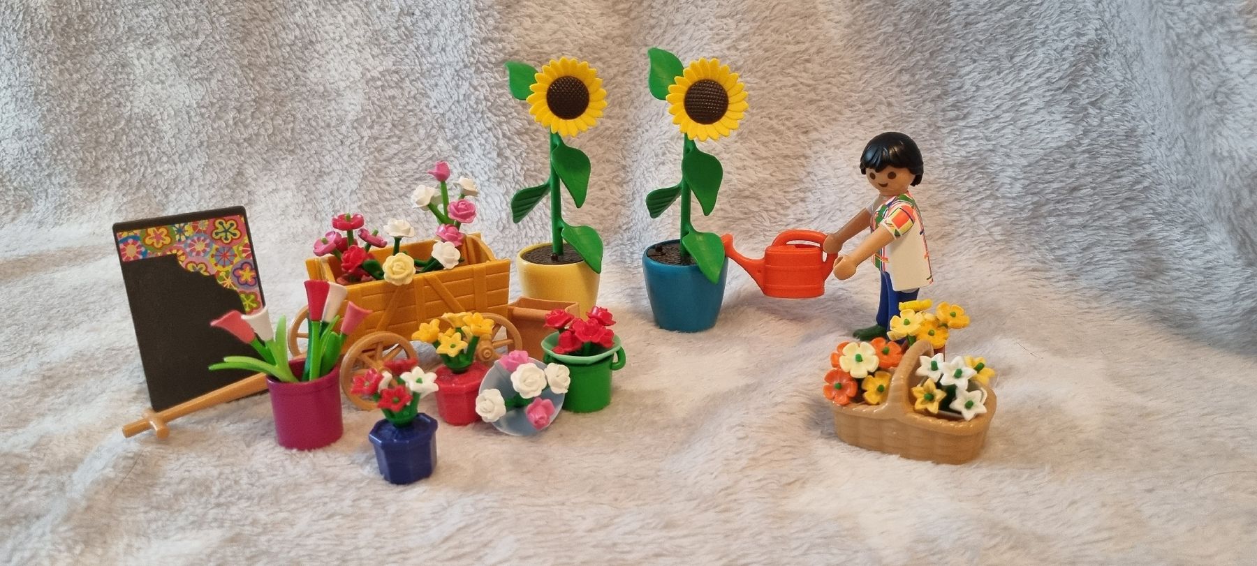 Playmobil Giocattoli: Palymobil Blumenstand 9082 – Usato da Bülach venduto da JadeW.86