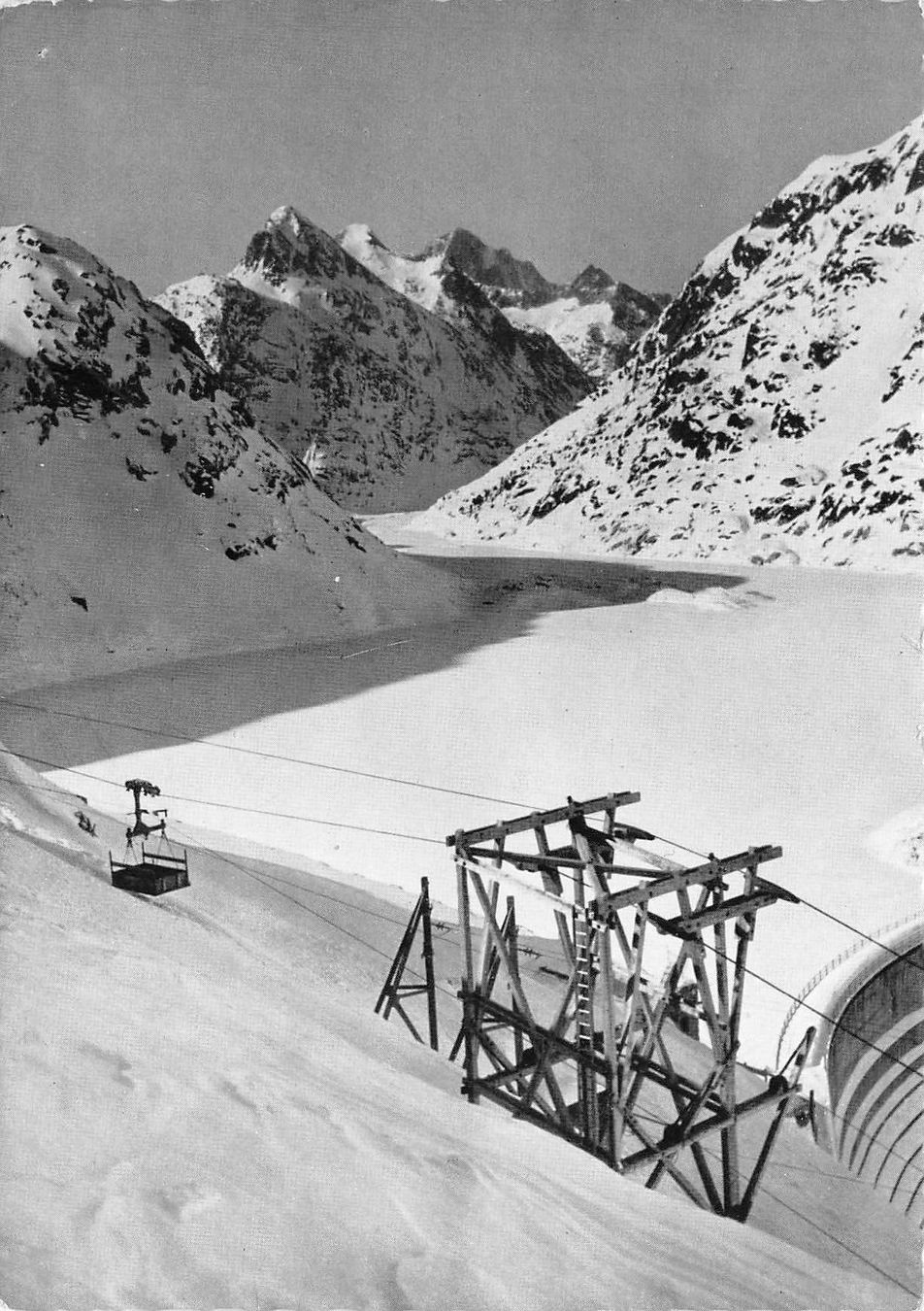 Cartoline postali: Grimsel im winter Sessellift – Usato da Biasca venduto da Blenio71