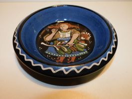 Keramik alte Bauern Keramik Schale   4 hoch  18 cm dm