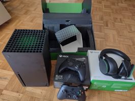 Xbox Series X + Elite Controller Series 2 + Wireless Headset