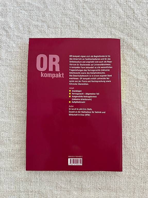 Bücher: Dieth: OR kompakt – Neu und originalverpackt aus Luzern von arl_bgv9 1