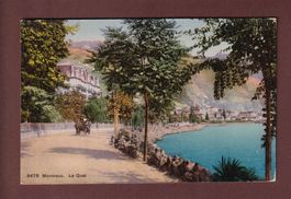 MONTREUX - Quai - Attelage