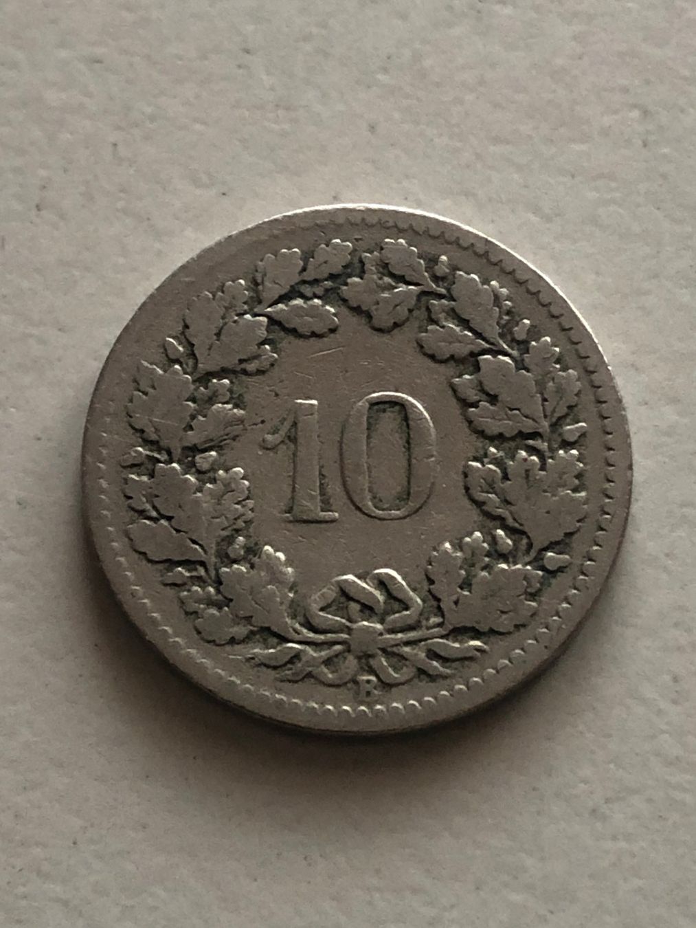 Tutti le monete: 10 Rp. 1901 – Usato da Schötz venduto da Odpa 1