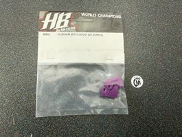 Hot Bodies HB 68842 TCXX Alum Servo Mount Set Purple