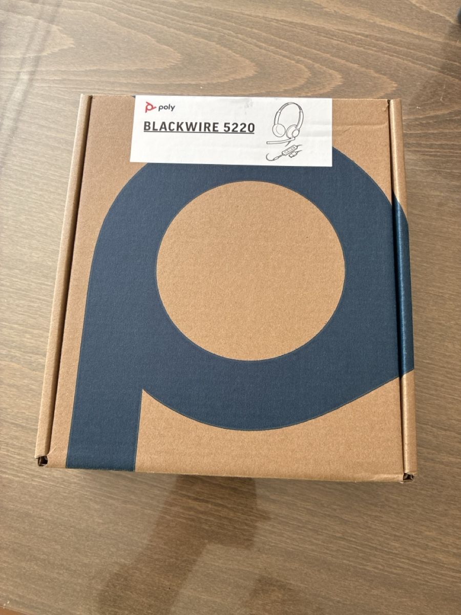 Cuffie: Poly Blackwore 5220 Headset – Nuovo (secondo la descrizione) da Wetzikon ZH venduto da Higure 2