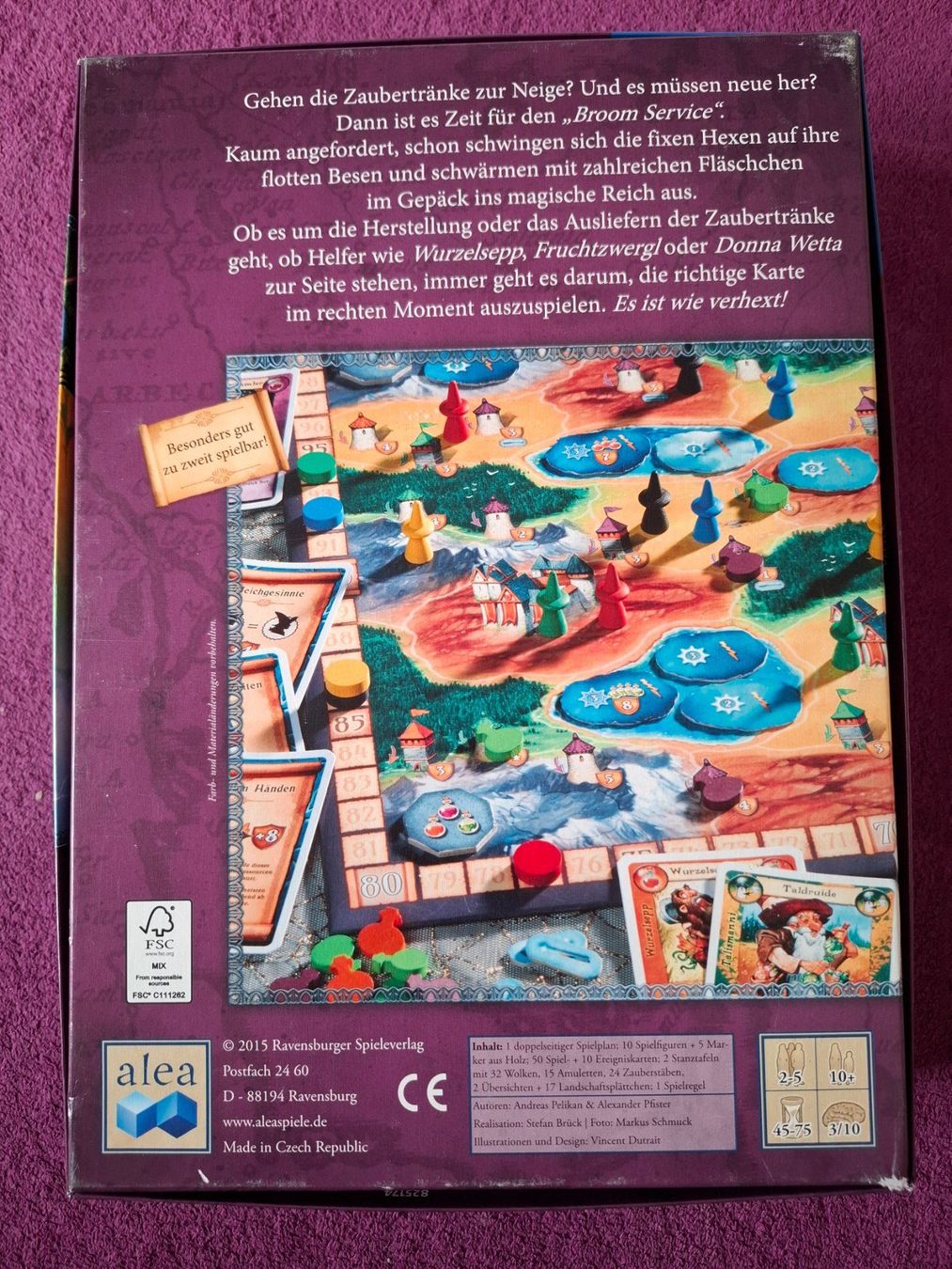 Ravensburger Spiele: Ravensburger Spiel - Broom Service – Gebraucht aus Müllheim Dorf von Seeeule01 6