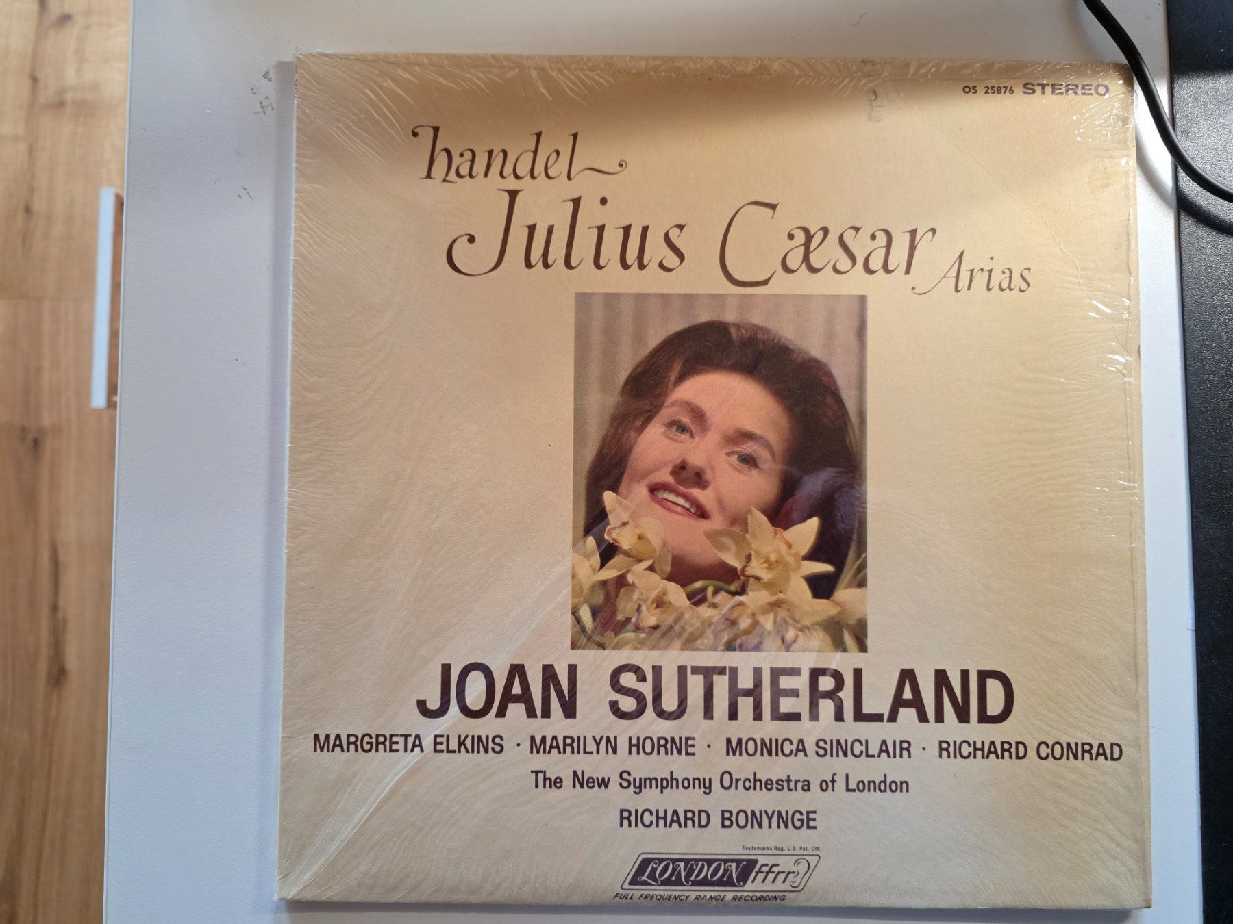 Dischi in vinile: LP Box Klassik Handel Julius Caesar Arias - John Sutherland – Usato da Walterswil BE venduto da Lonitti