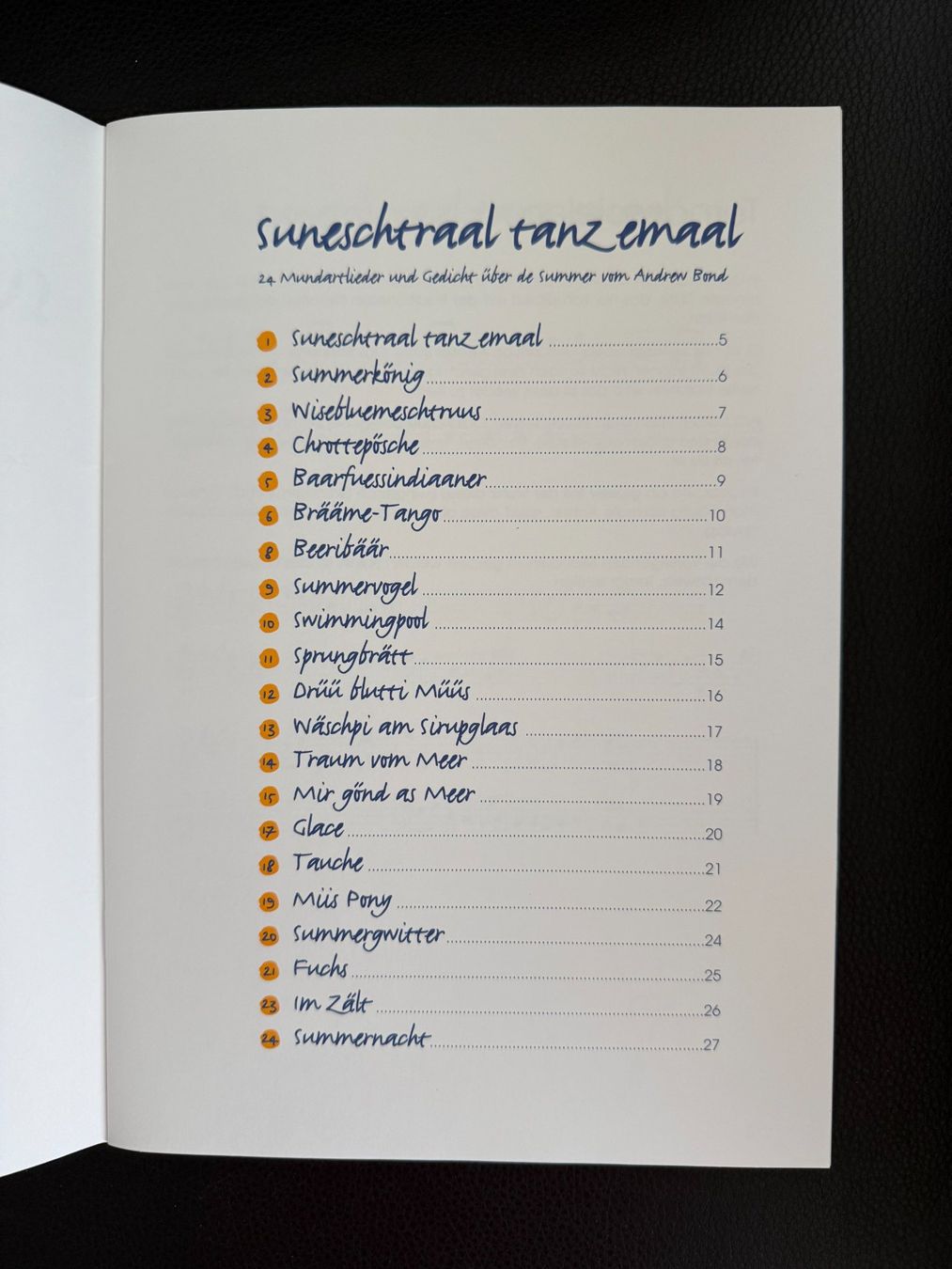 Libri: SUNESCHTRAAL  TANZ   EMAAL     HEFT  C   Bb-Instrumente – Usato da Subingen venduto da ArtBead 3