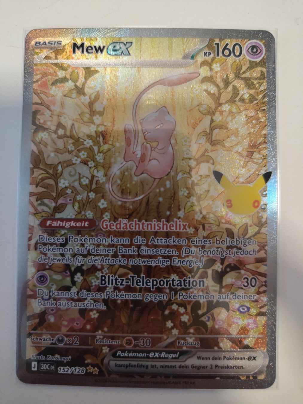 Pokémon Sammelbilder & Trading cards: Mew ex 30C 152/128 – Neu (gemäss Beschreibung) aus Zollikofen von Orlando28