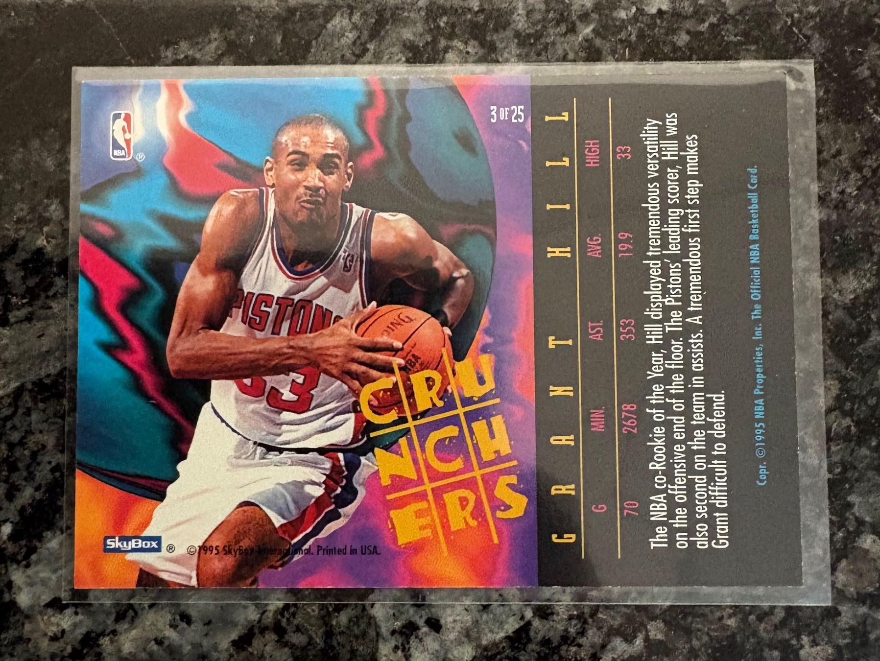 Nba Carte collezionabili: NBA Grant Hill Hoops Numbers Crunchers Card – Nuovo (secondo la descrizione) da Muttenz venduto da joba23 1
