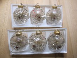 Christbaumkugeln,  6 Stk, Weihnachts Baum Kugeln