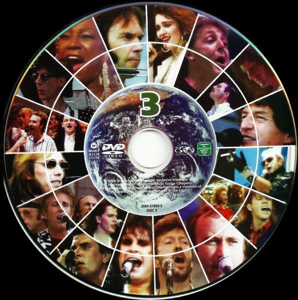 Tutti i DVDs: Various – Live Aid - Vergriffene 4 DVD – Usato da Brittnau venduto da Zibu 6