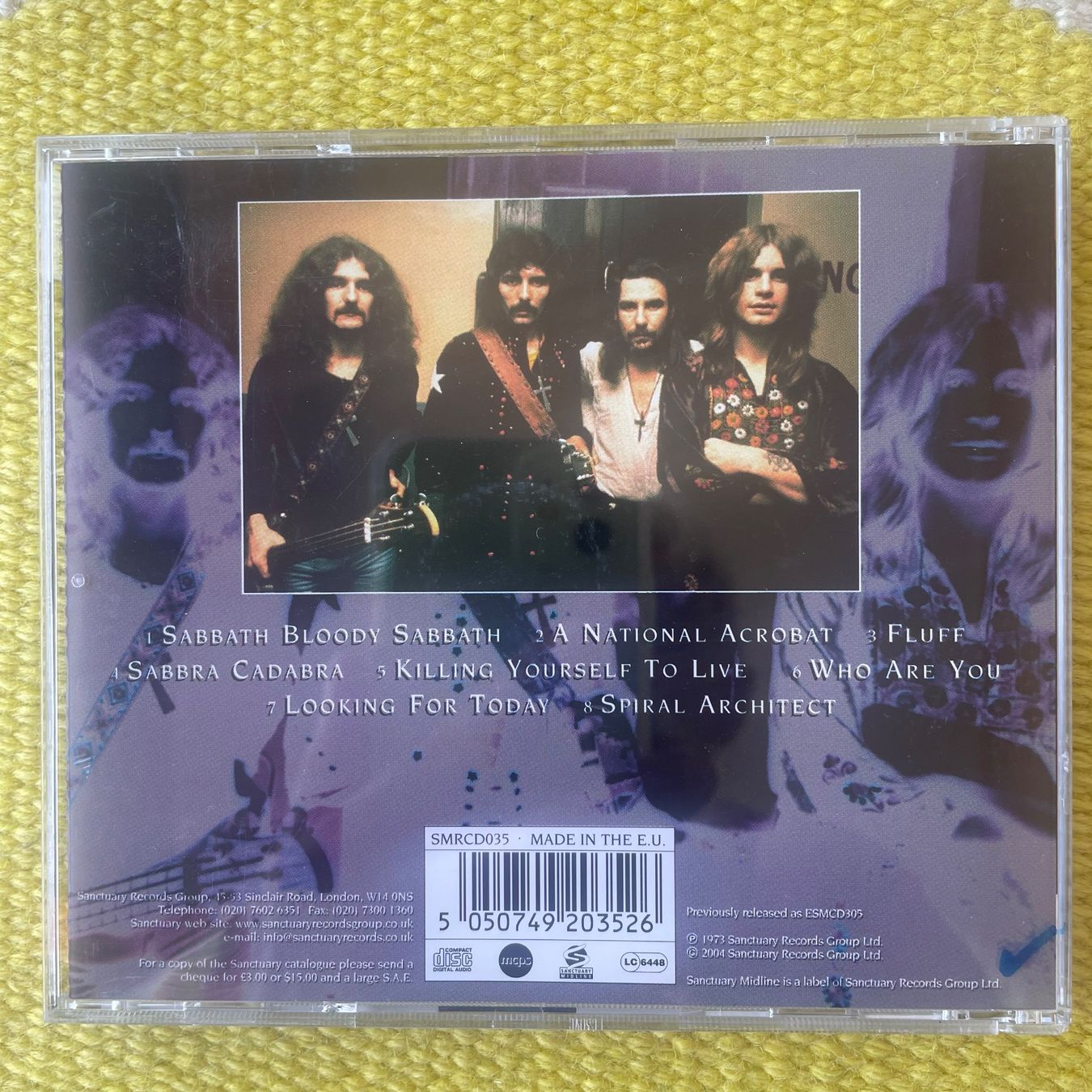 CDs: BLACK SABBATH-SABBATH BLOODY SABBATH – Gebraucht aus Rorschacherberg von CD-Roli 1