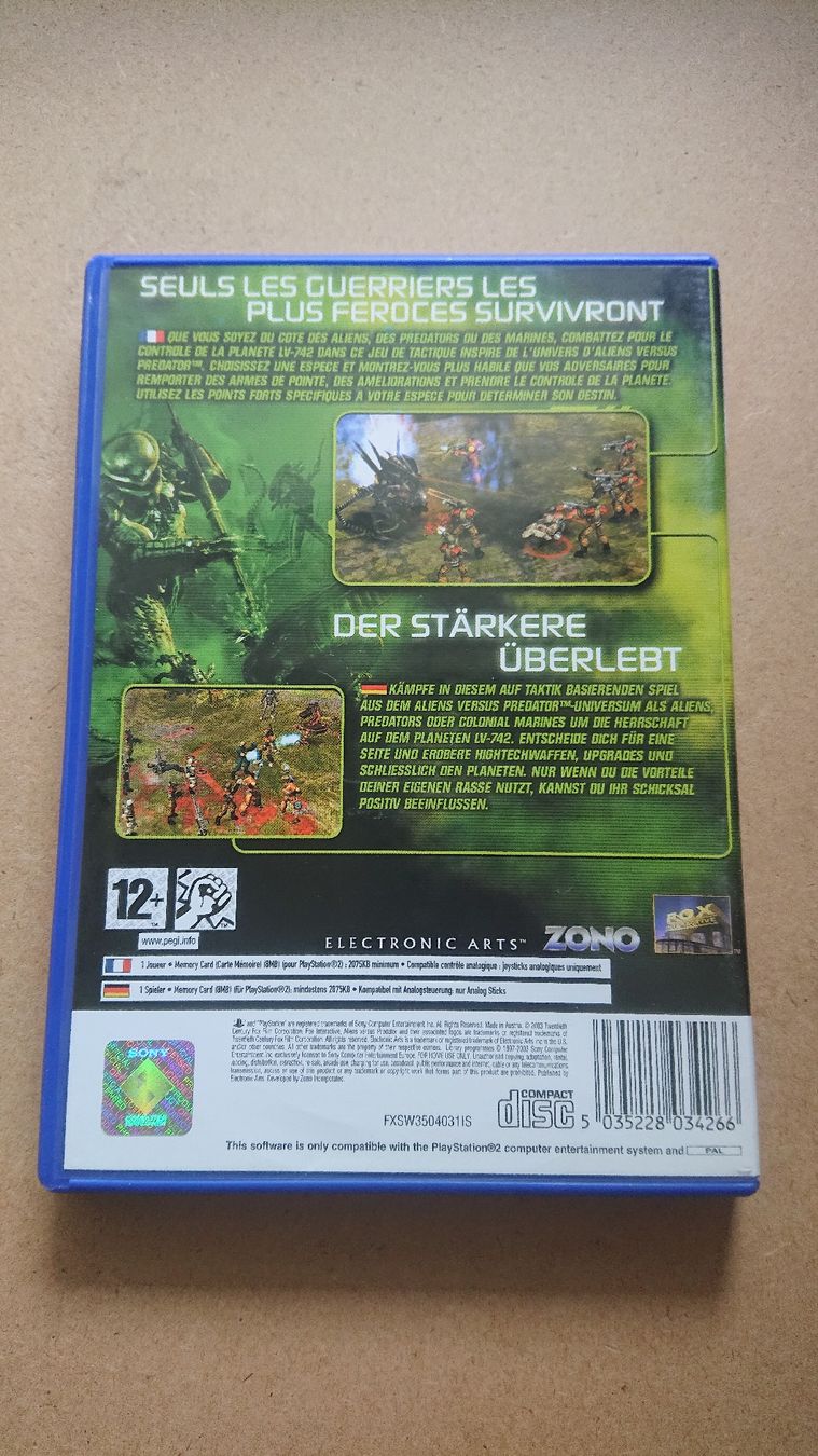 Spiele: Aliens vs Predator Extinction  – Gebraucht aus Chur von FreakofRarity 1