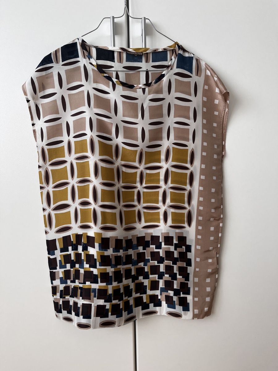 Top: Maliparmi  Seidenbluse Gr. XS/S, Elegant – Usato da Zürich venduto da Kleanthy