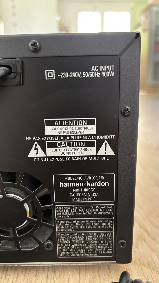 Harman-Kardon Receiver: Harman Kardon AV- Receiver – Gebraucht aus Zug von ncs_6qvd 3