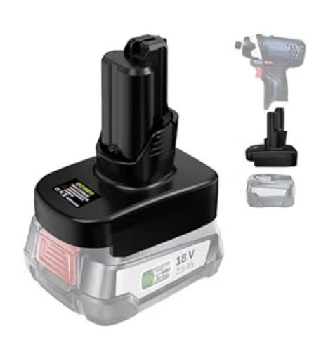 Bosch Unità & Adattatore: Bosch 18V zu 12V Adapter – Nuovo e nell'imballaggio originale da Freienstein venduto da pau_d92k