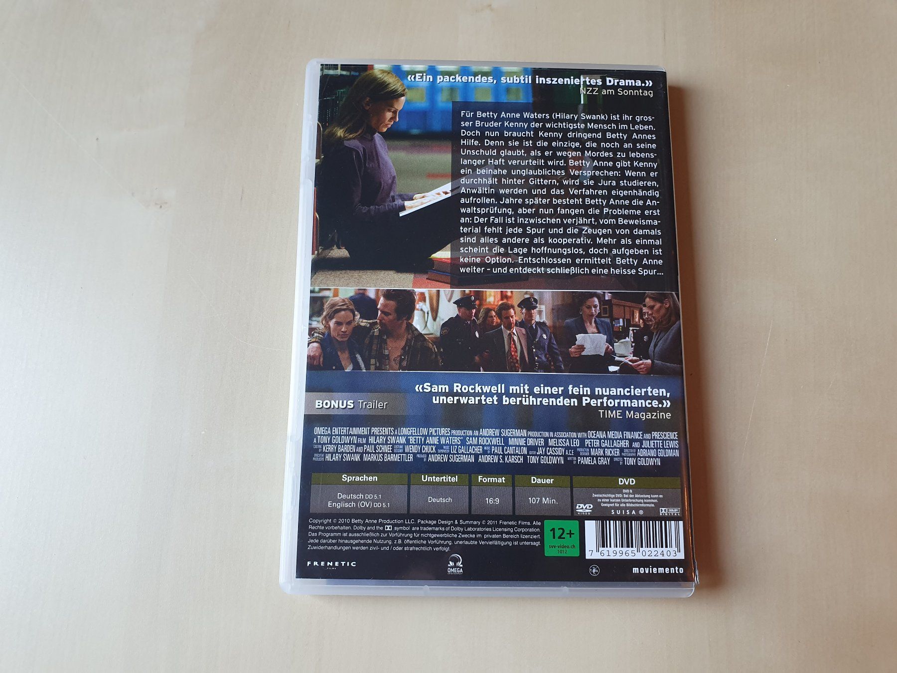 Tous les DVDs: Conviction – D'occasion à Stansstad par collectorsshop 1