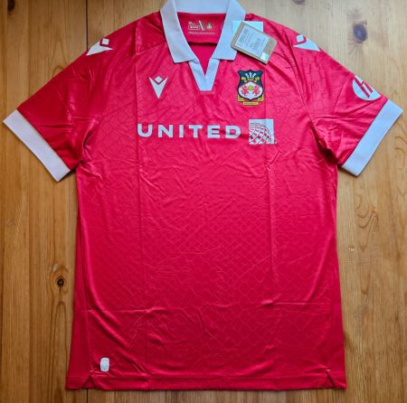AFC Wrexham Trikot NEU Grösse XXL Macron UK England Wales