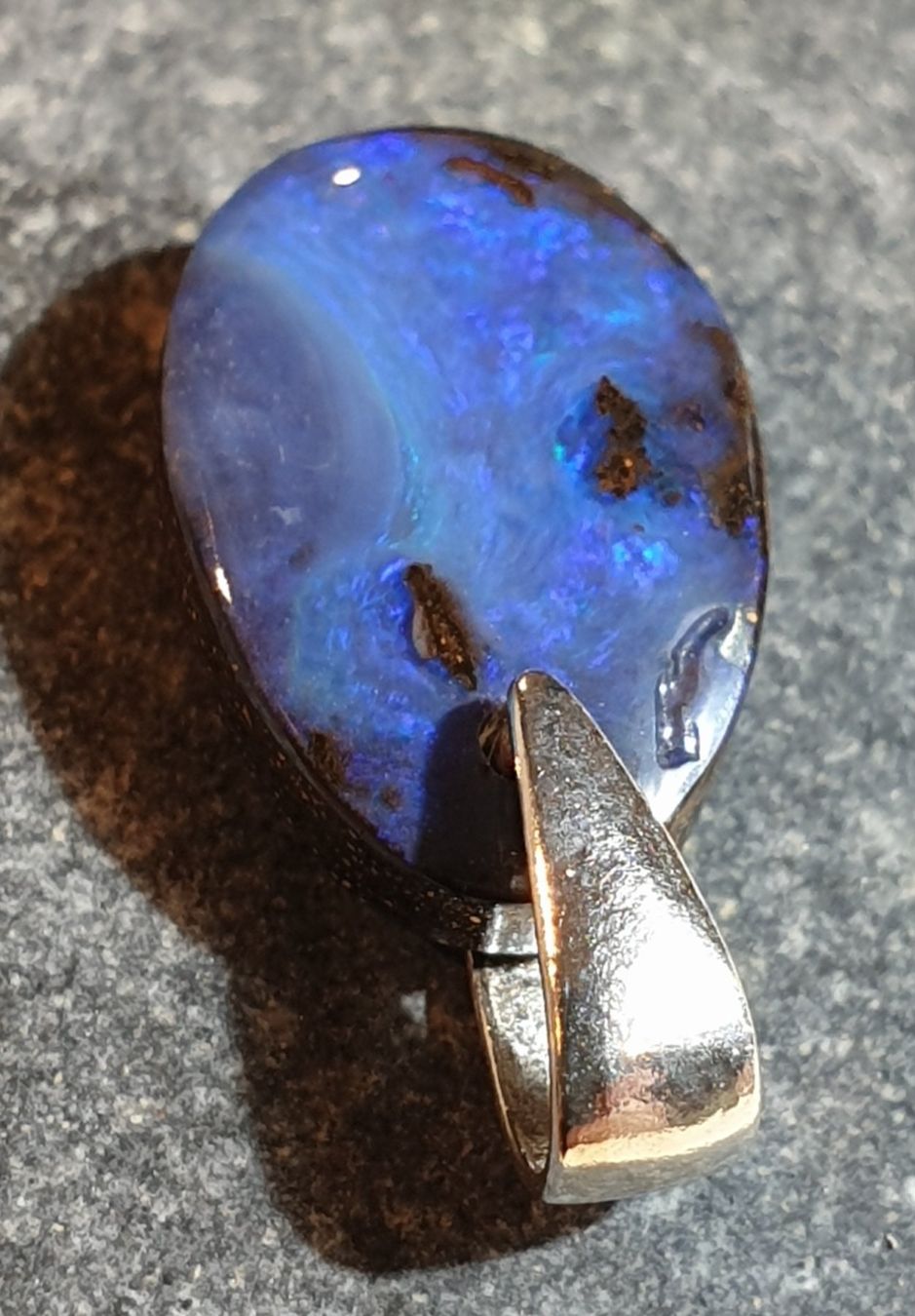 Ciondoli: Anhänger Boulder Opal. – Nuovo (secondo la descrizione) da Niederbüren venduto da Raphael014 2