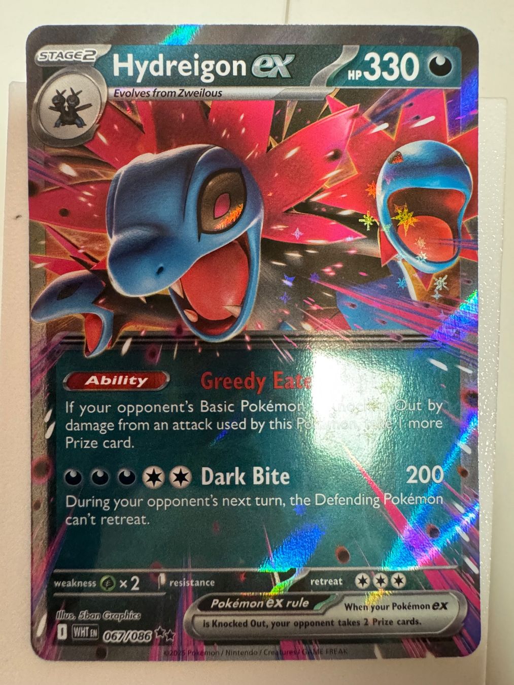 Pokémon Sammelbilder & Trading cards: Hydreigon ex | 067/086 | Pokémon TCG | Englisch – Neu (gemäss Beschreibung) aus Bassersdorf von ero_9zp9