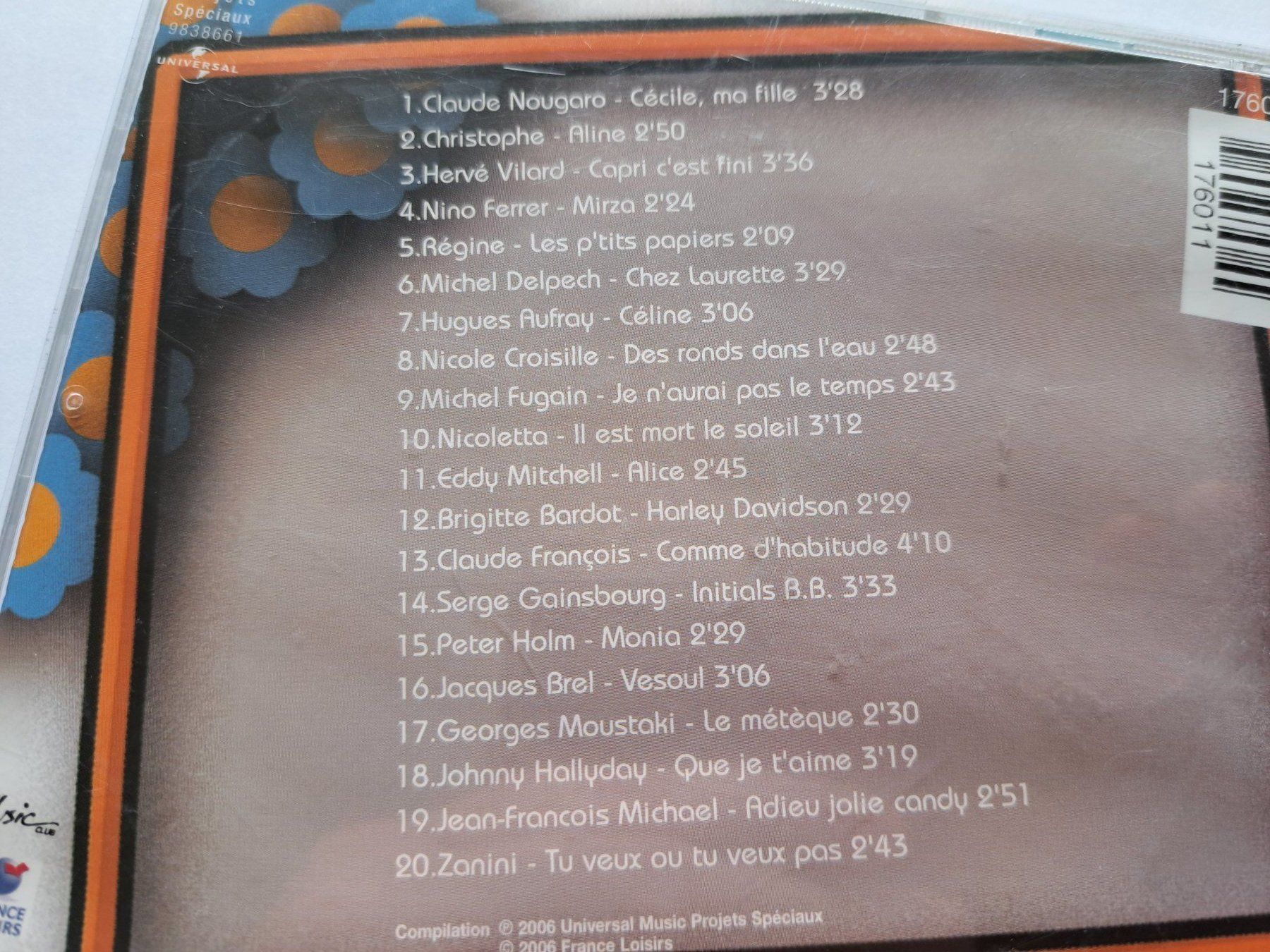 CD: Cd Chansons Numérr 1965 - 1969 – Usato da Pully venduto da bro_n52j 2