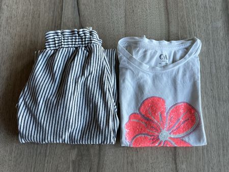 Sommerkleider Hose T-Shirt Mädchenkleider Gr.116/122
