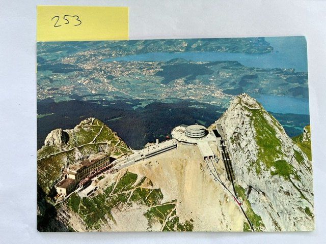 Cartoline postali: Ansichtskarte Pilatus Kulm 2132 – Usato da Niederwil AG venduto da dahu75
