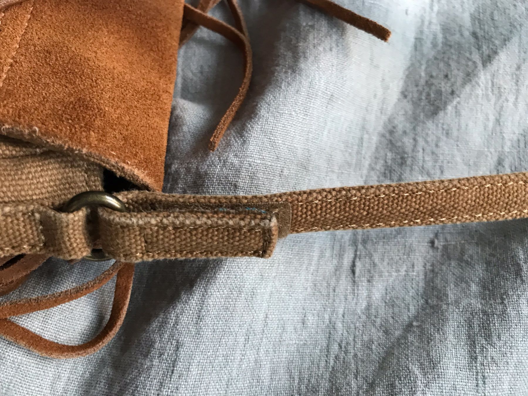 Kindertaschen: Mädchen Umhängetasche mit Fransen – Gebraucht aus uster von articles 4