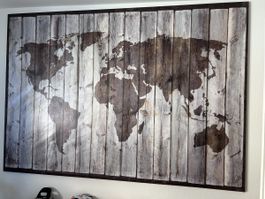 IKEA PREMIÄR XXL Weltkarte – Wandbild 200 × 140 cm