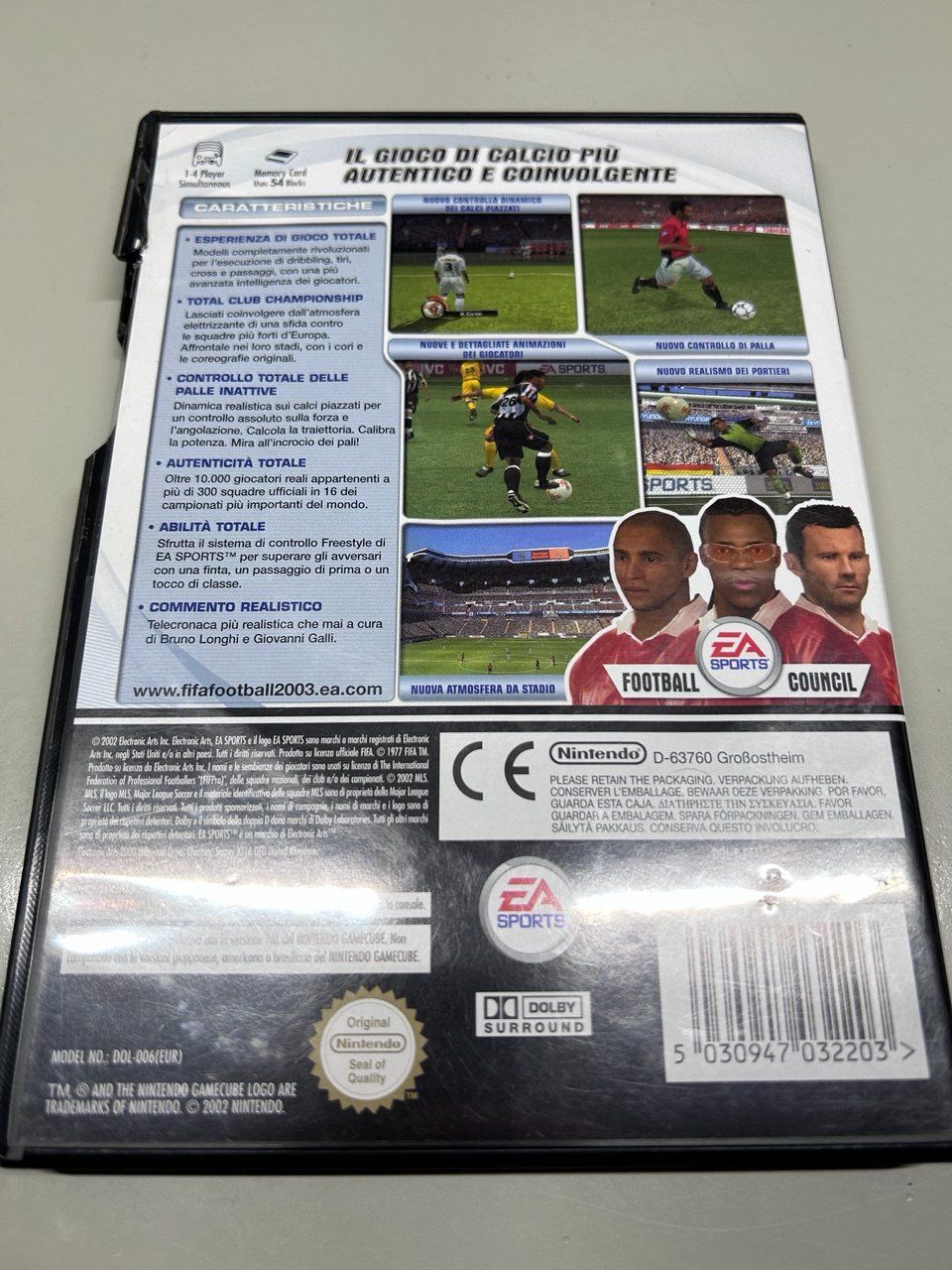 Nintendo Giochi: FIFA Football 2003 per Nintendo GameCube – Usato da Giubiasco venduto da LorisVale 1