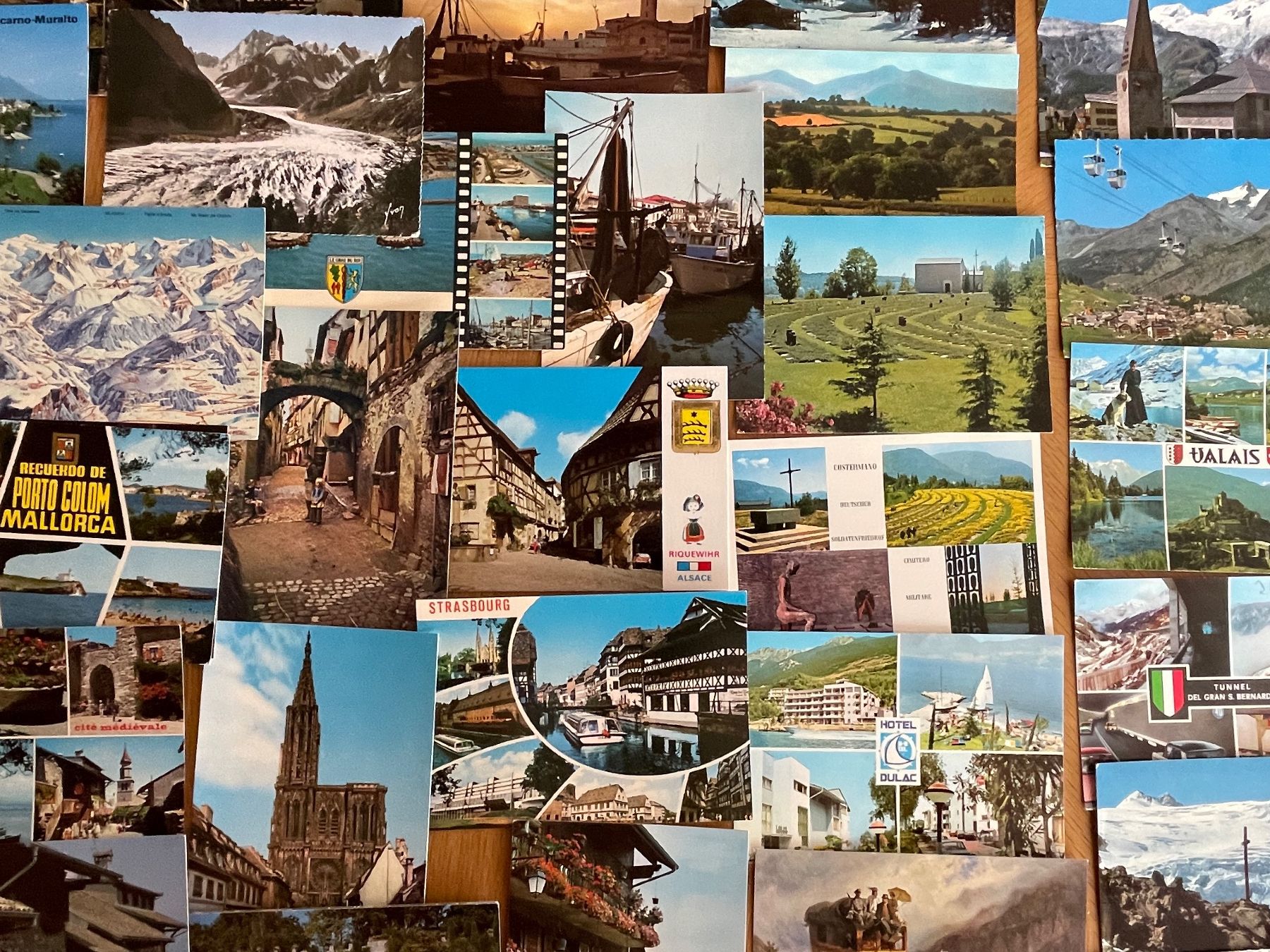 Ansichtskarten: 100 cartes, verso vierge. – Gebraucht aus Sonceboz-Sombeval von Comment2 8