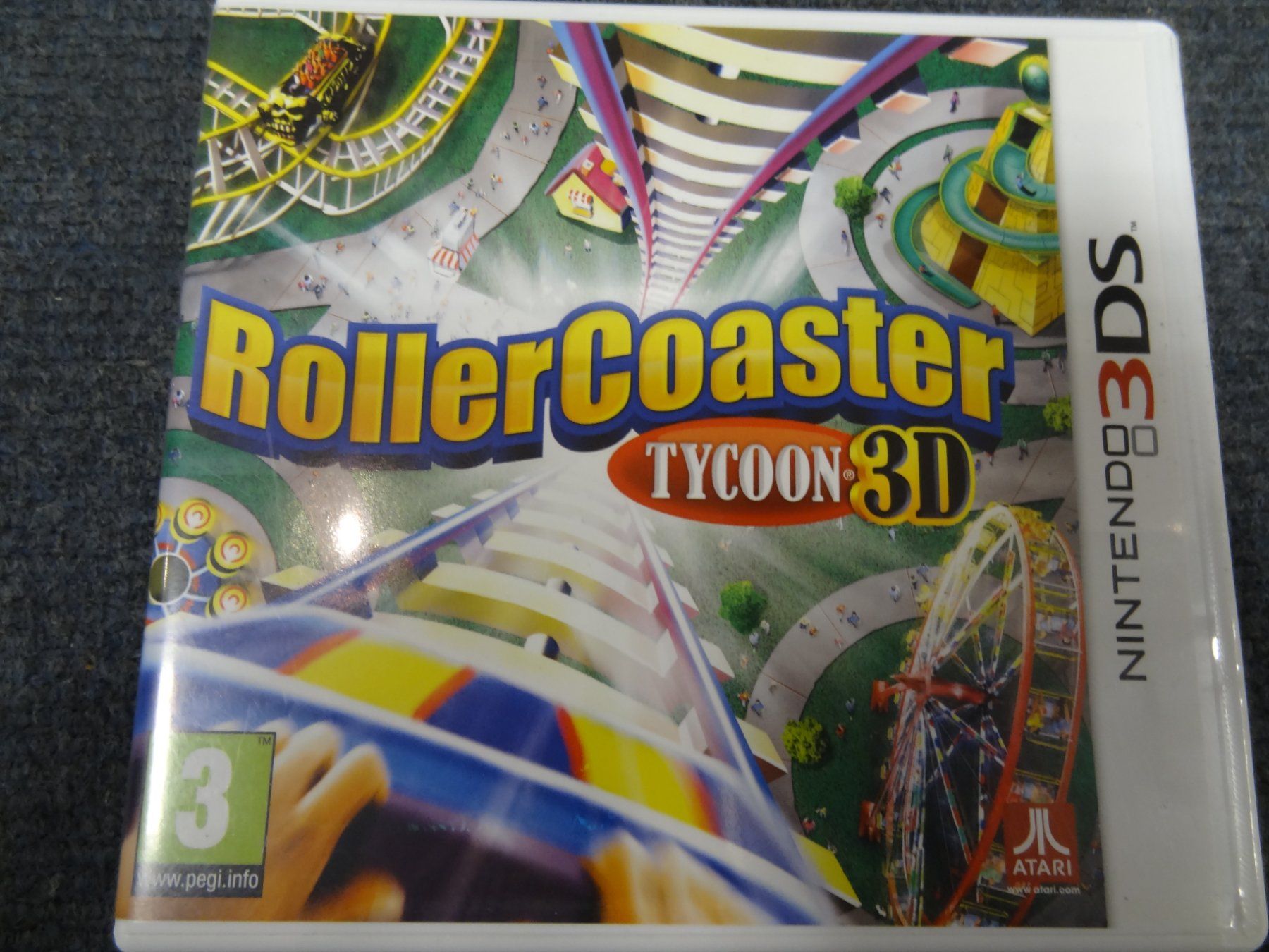 Nintendo Spiele: RollerCoaster Tycoon 3D -Nintendo 3DS Spiel – Gebraucht aus luzern von musicandart
