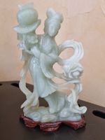 Statuette en jade d'une Geisha