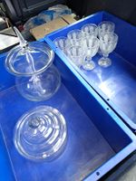 Kristall Römer Gläser + Bowle Set mit Schöpfkelle